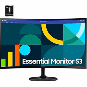 Monitor curvo Samsung Essential S3 LS27D360GALXZX