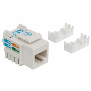 Jack Keystone UTP RJ45 Cat 6 color blanco - Intellinet