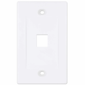 Faceplate 1 salida color blanco - Intellinet