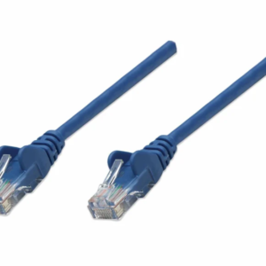 Patch Cord UTP RJ45 Cat 5E de 0.5 m. color azul - Intellinet