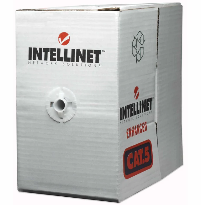 Bobina de 305 m cable UTP Cat 6 color Gris - Intellinet - Imagen 2
